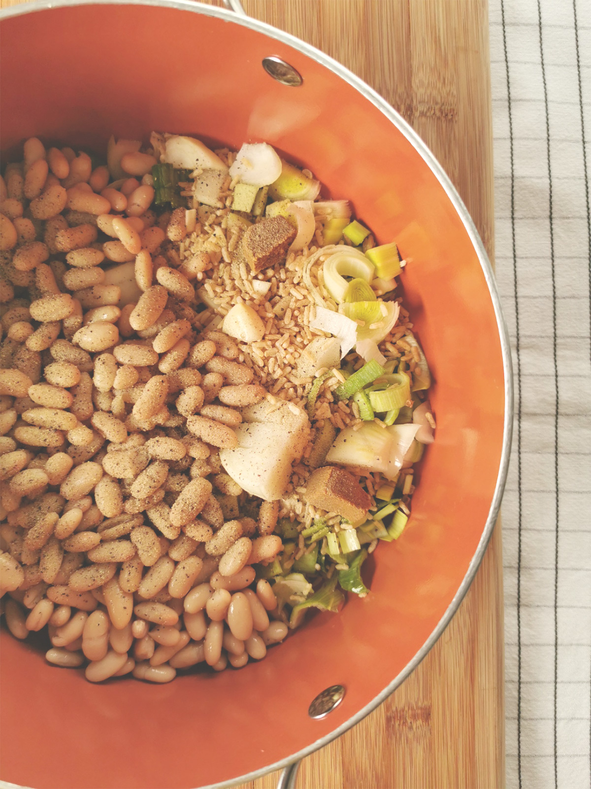 Potage aux haricots blancs